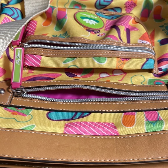 Lily Bloom Summer Fun yellow crossbody bag - Picture 4 of 10